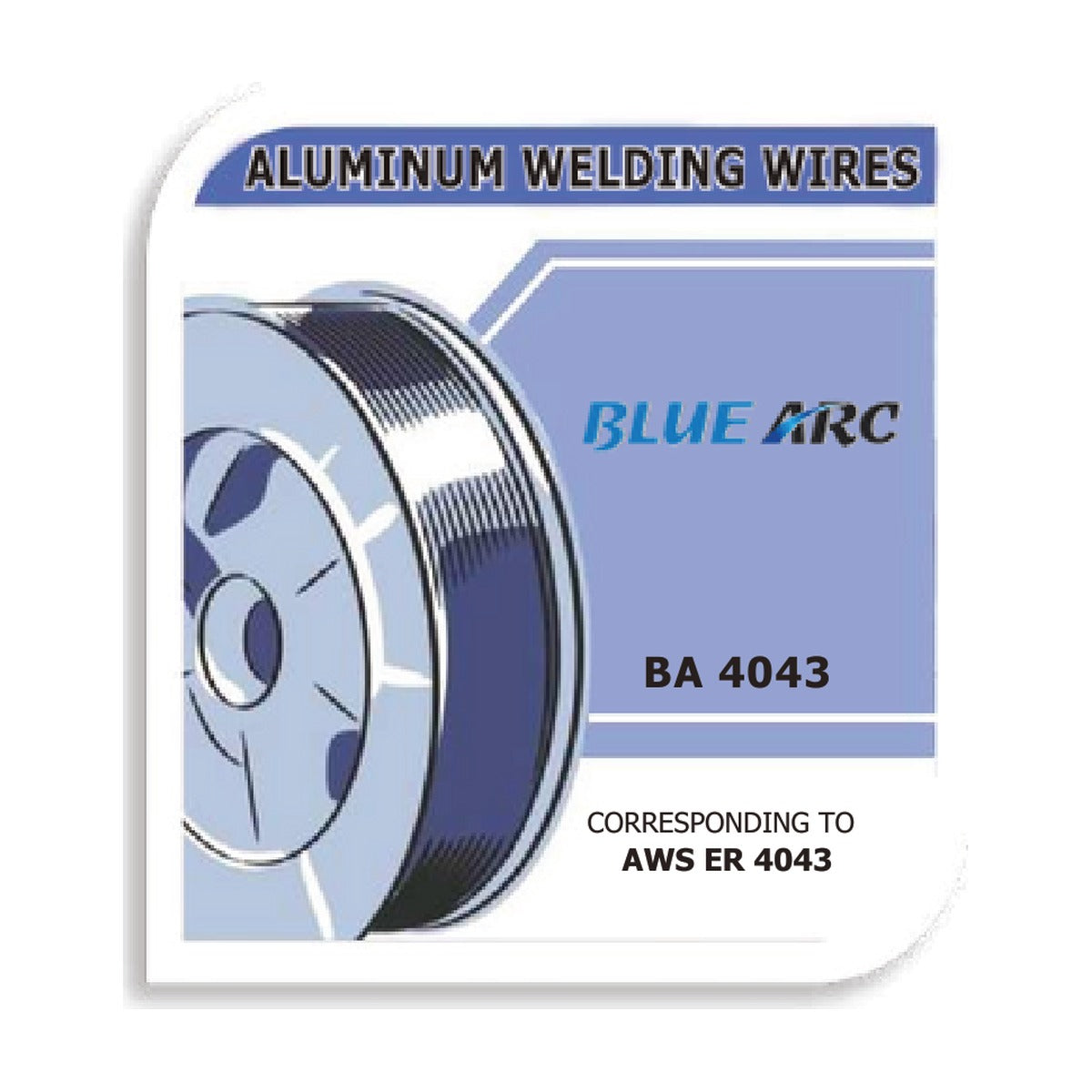 Blue Arc Aluminium Welding Wire / TIG Rods — ER 4043